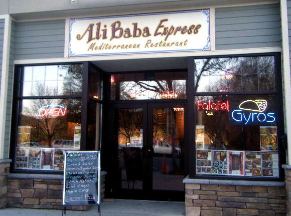 Dinner with the family at Ali Baba’s Place