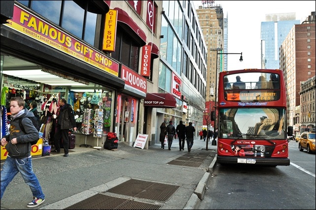 double decker bus nyc