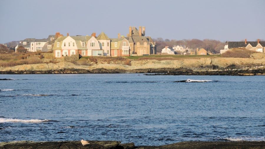 A Stop at Ocean Drive, Newport, Rhode Island