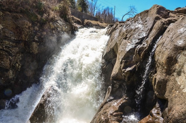 High Falls Gorge waterfall