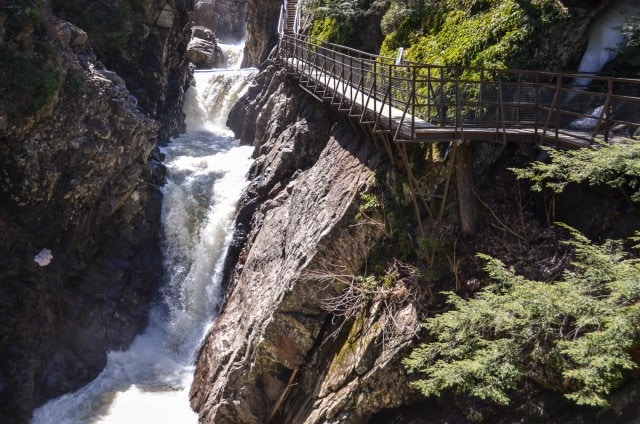 High Falls Gorge bridge