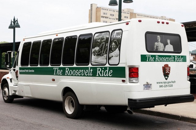 Roosevelt Ride shuttle service in Hyde Park, NY.