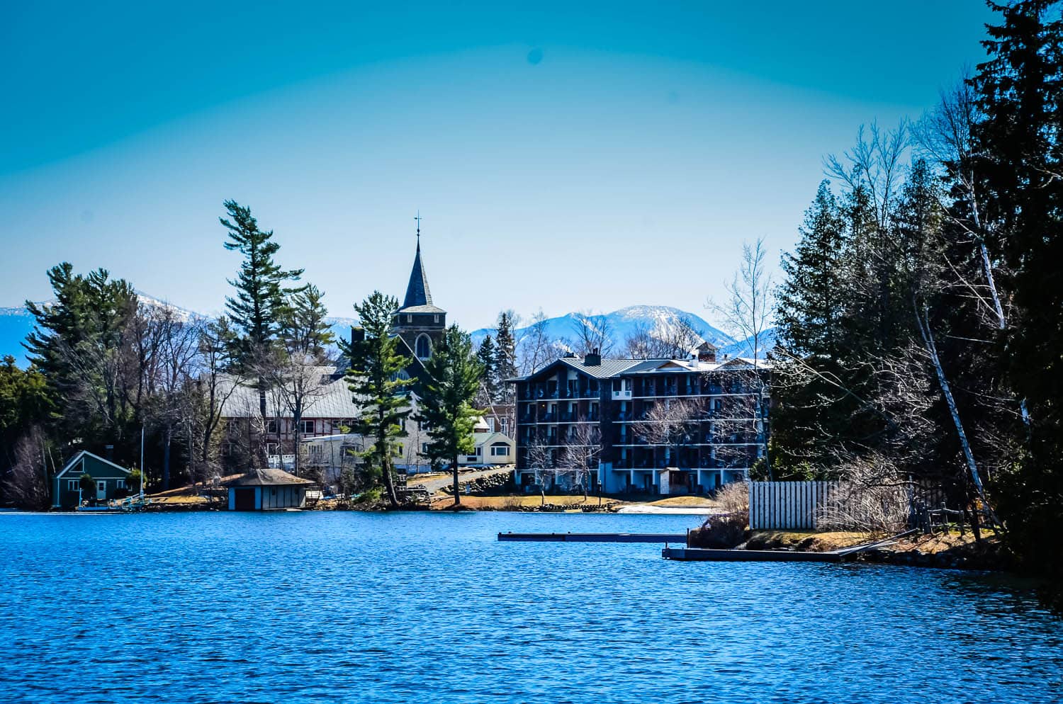Golden Arrow Lakeside Resort on Mirror Lake. | Lake Placid, NY
