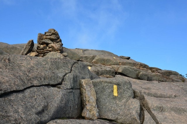 Cascade Mountain - cairns