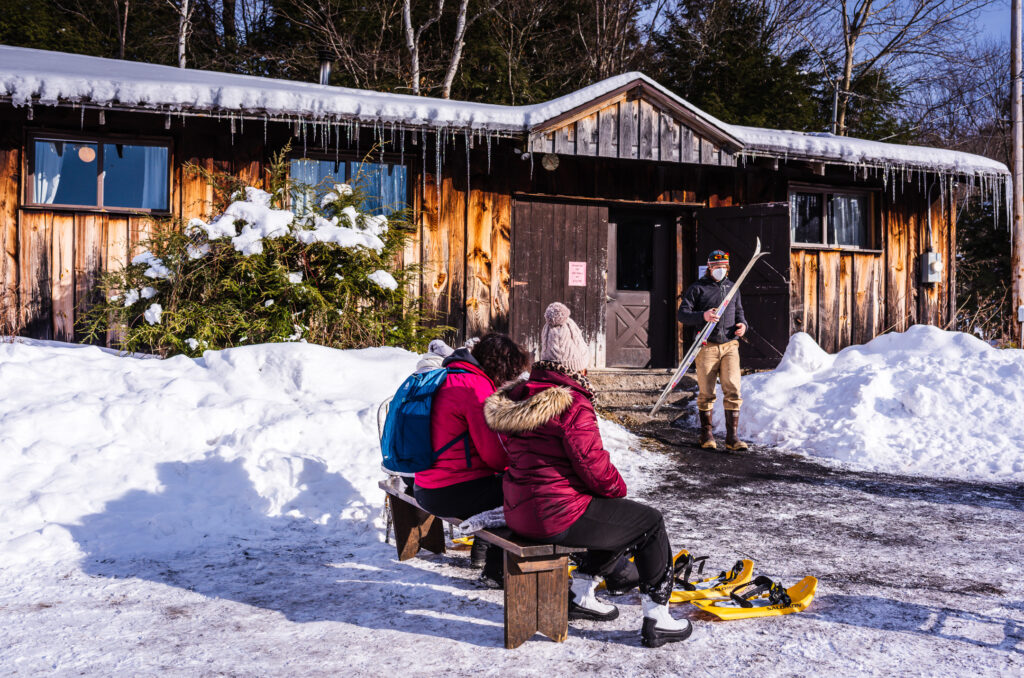 Pineridge Cross Country Ski Center is one place to go cross country skiing near me in New York Capital Region.
